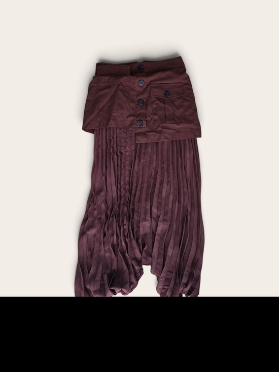 Commense Dresses & Skirts - Commense Midi Skirt in Deep Wine Purple
